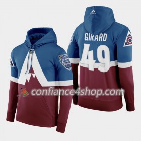 Homme Colorado Avalanche Samuel Girard 49 2020 Stadium Series Chandails à capuchon